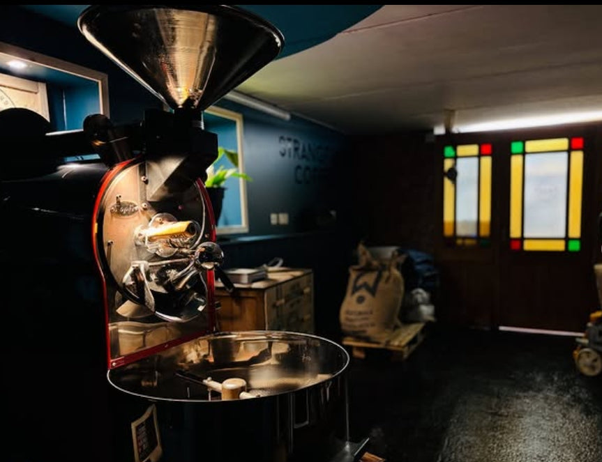Strangford Coffee Roastery interior